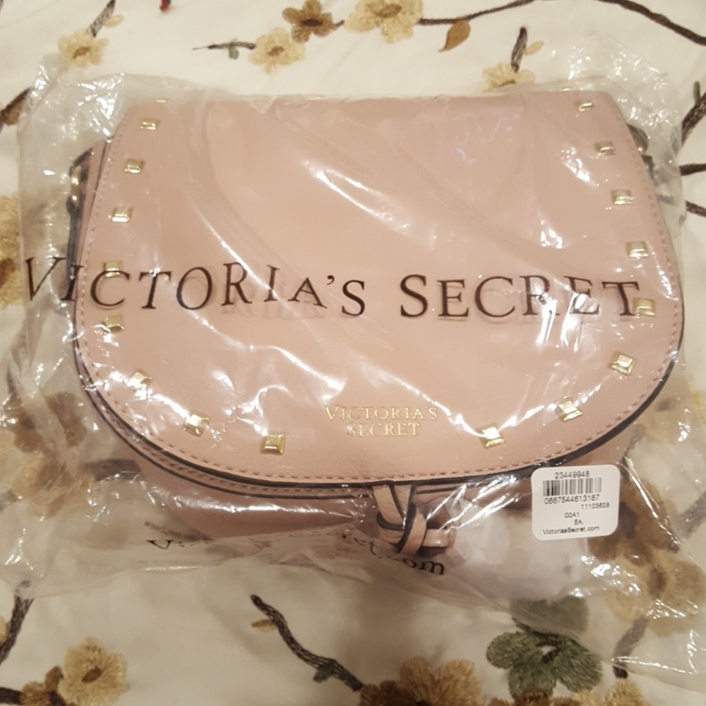 Victoria Secret BLUSH NOT CREAM colored bag